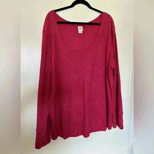 Mossimo Long Sleeve Light Weight Thermal in Red